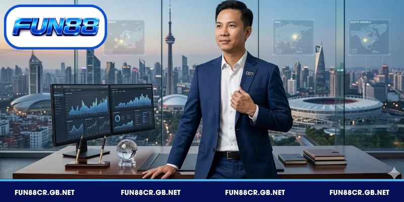 CEO Bùi Minh Khôi lãnh đạo FUN88 phát triển đúng hướng
